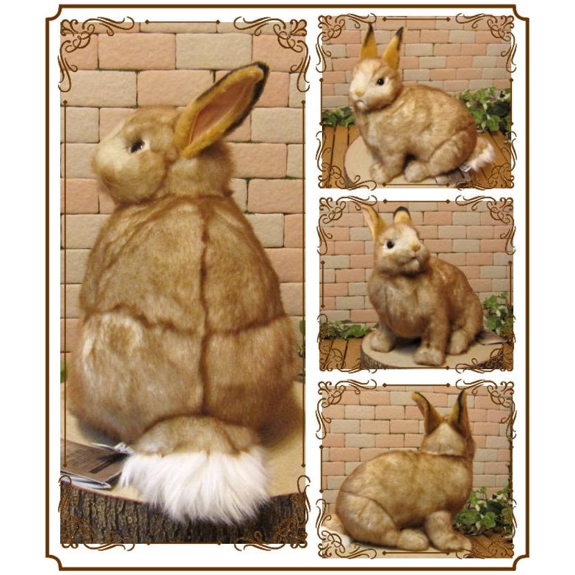 置物 動物 可愛い ウサギ ぬいぐるみ 大きくてリアルな うさぎ