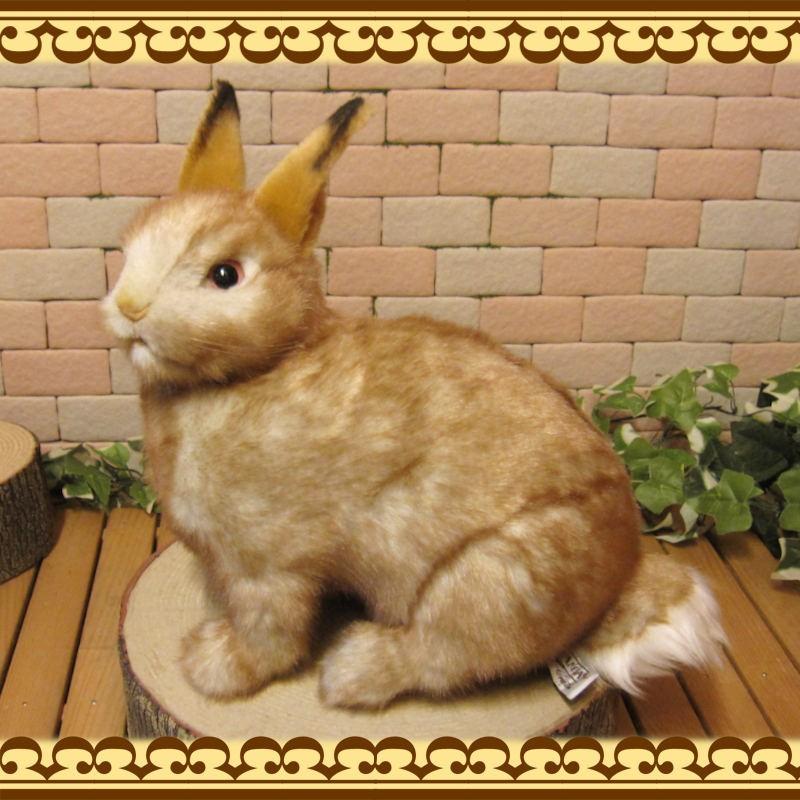 置物 動物 可愛い ウサギ ぬいぐるみ 大きくてリアルな うさぎ
