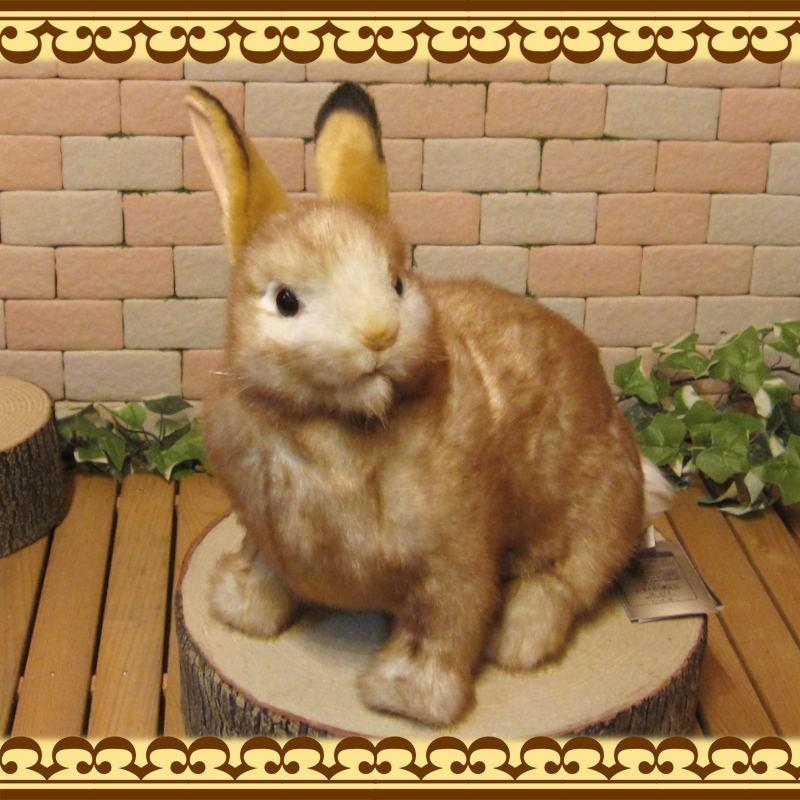 置物 動物 可愛い ウサギ ぬいぐるみ 大きくてリアルな うさぎ