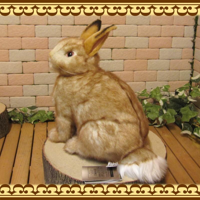 置物 動物 可愛い ウサギ ぬいぐるみ 大きくてリアルな うさぎ