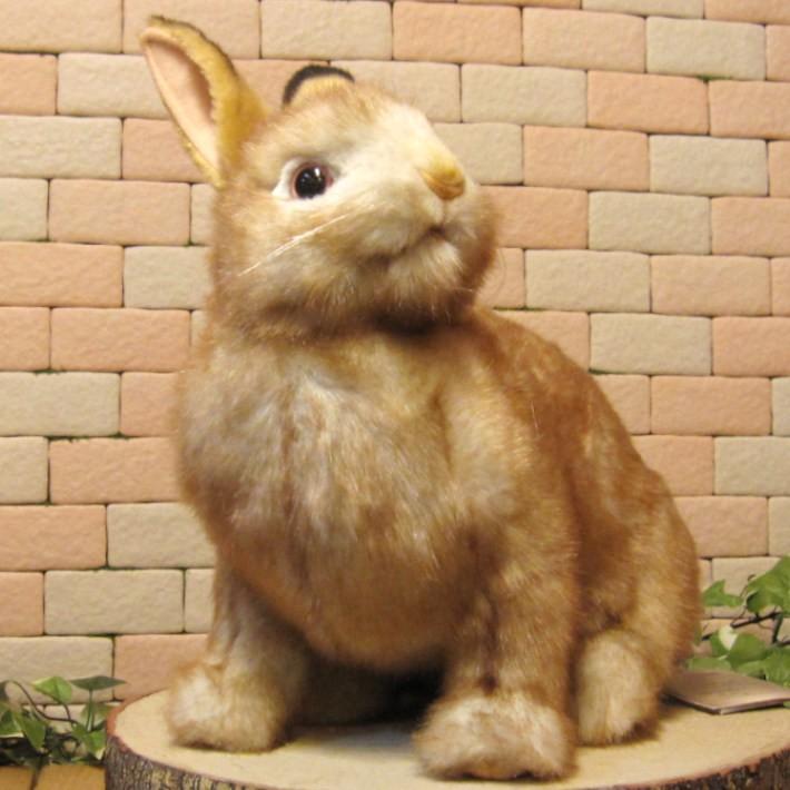 置物 動物 可愛い ウサギ ぬいぐるみ 大きくてリアルな うさぎ