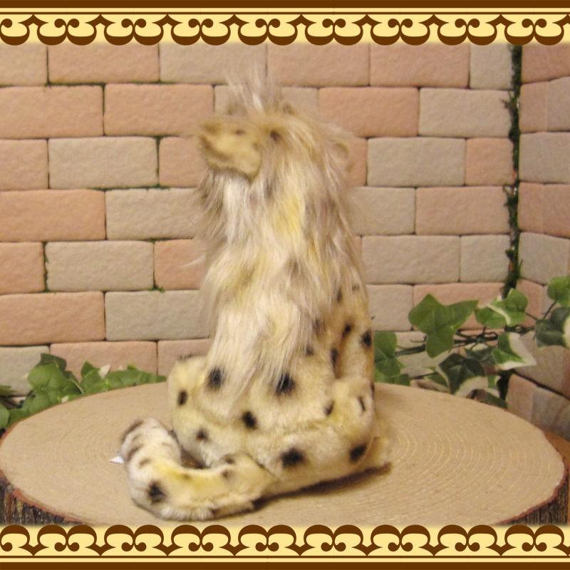 置物 動物 可愛い チーター ぬいぐるみ 仔チーター リアルな