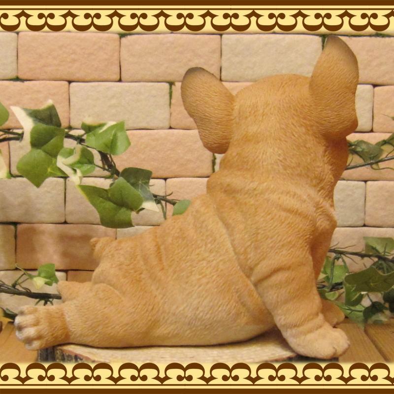 置物 動物 可愛い 犬の置物 フレンチブルドッグ フレブル 休憩中