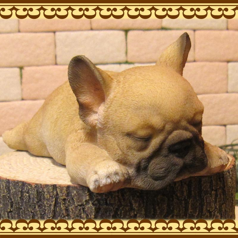 置物 動物 可愛い 犬の置物 フレンチブルドッグ リアルな