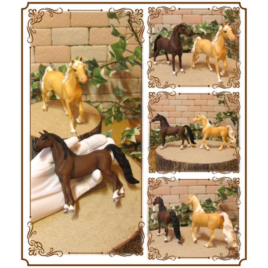 激安先着 置物 動物 可愛い ウマの置物 リアルな 馬 ２タイプ ２点セット ドール フィギュア うま ミニチュア インテリア サラブレッド デコニク Supplystudies Com