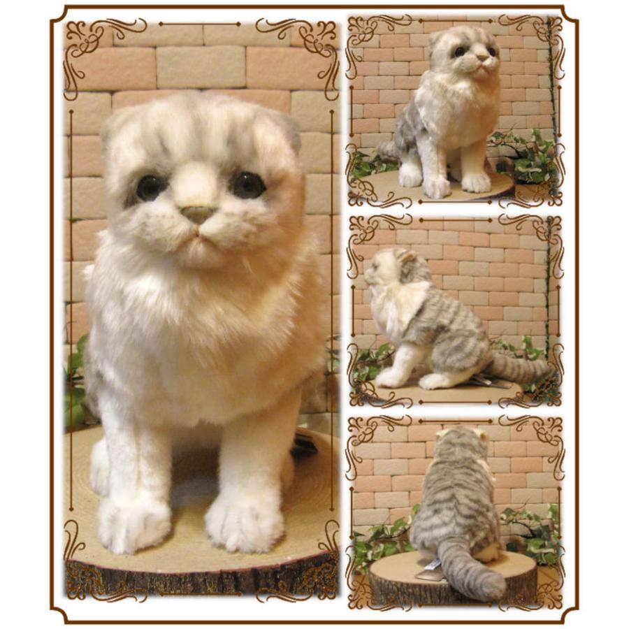 置物 動物 可愛い 猫の ぬいぐるみ スコティッシュフォールド グレー リアル ねこの置物 アニマル オブジェ モチーフ インテリア 癒し もふもふ 雑貨の森 Ki Ra Ra Yahoo 店 通販 Yahoo ショッピング