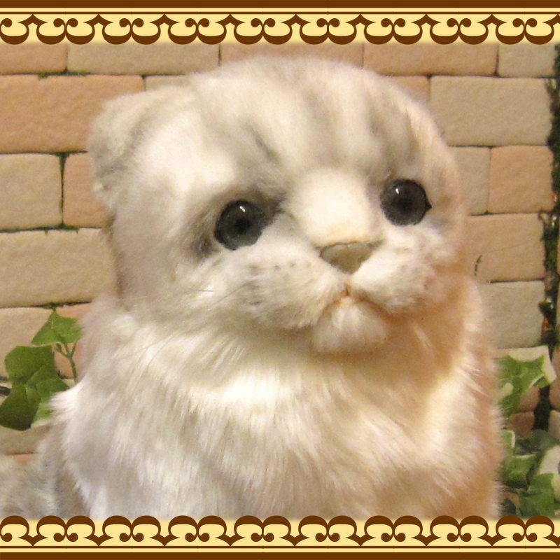 置物 動物 可愛い 猫の ぬいぐるみ スコティッシュフォールド グレー リアル ねこの置物 アニマル オブジェ モチーフ インテリア 癒し もふもふ 雑貨の森 Ki Ra Ra Yahoo 店 通販 Yahoo ショッピング