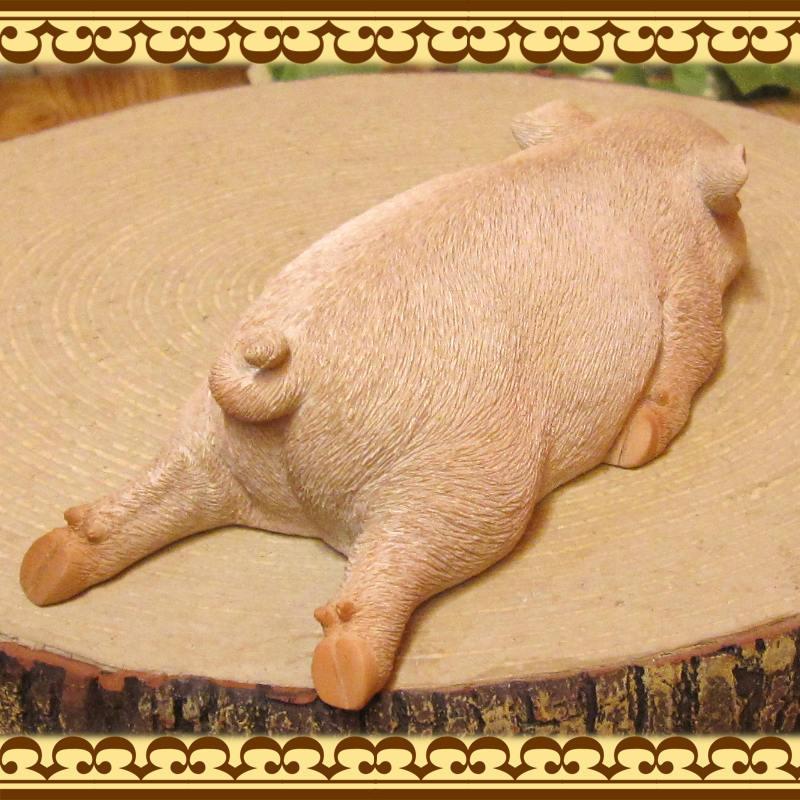 置物 動物 可愛い 豚の置物 リアルな子ブタ 寝そべりブー 子ぶたのフィギュア ピッグ オブジェ ガーデニング 玄関先 陶器 縁起物 ベランダアート 雑貨の森 Ki Ra Ra Yahoo 店 通販 Yahoo ショッピング