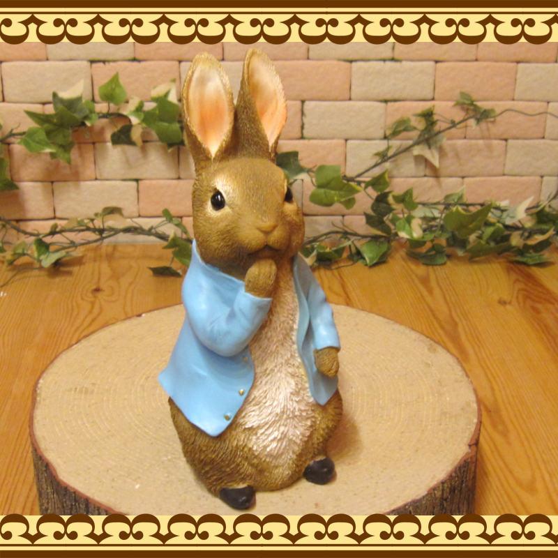 置物 動物 可愛い ピーターラビット スタンドBタイプ うさぎ ウサギの