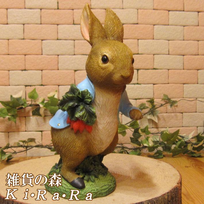 置物 動物 可愛い ピーターラビット 走るピーター うさぎ ウサギの置物 ラビット フィギュア バニーオブジェ ガーデン ベランダアート 装飾 雑貨の森 Ki Ra Ra Yahoo 店 通販 Yahoo ショッピング