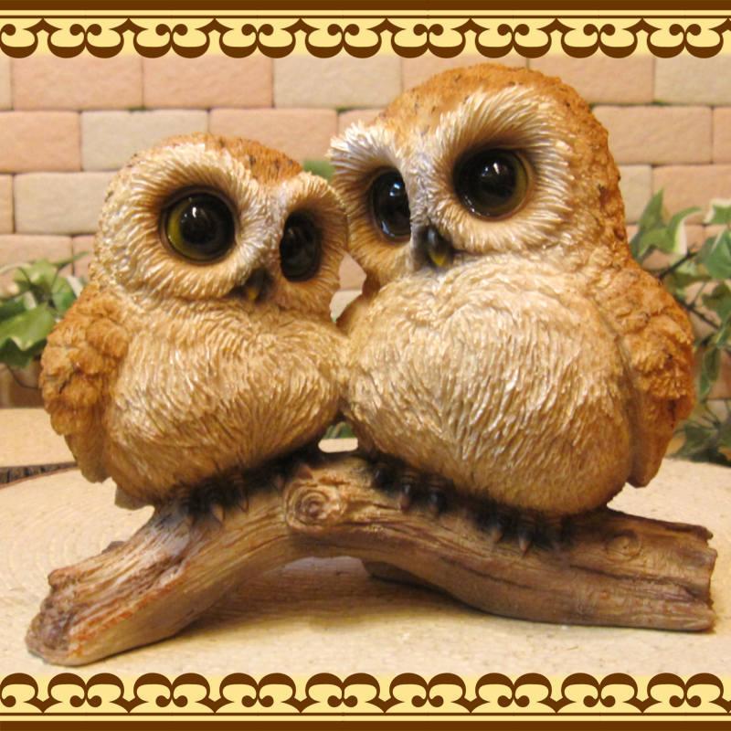 フクロウ 置物　ウィンターアウル フクロウ 置物 アドベンチャー | WiZOO YOU