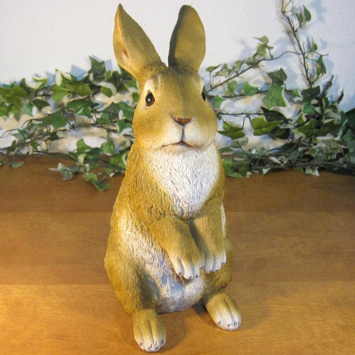 置物 動物 可愛い スタンド ラビット ラージサイズ ウサギ うさぎの