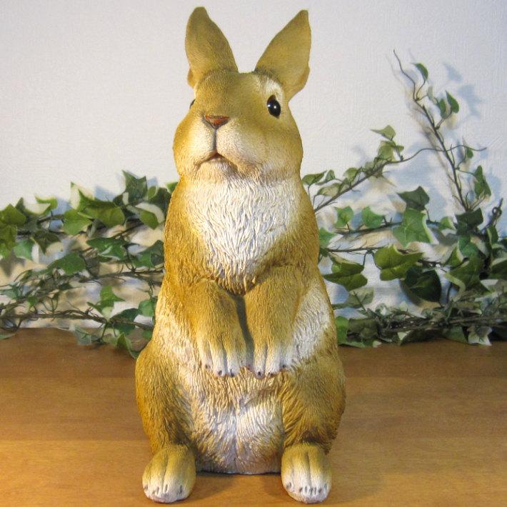 置物 動物 可愛い スタンド ラビット ラージサイズ ウサギ うさぎの