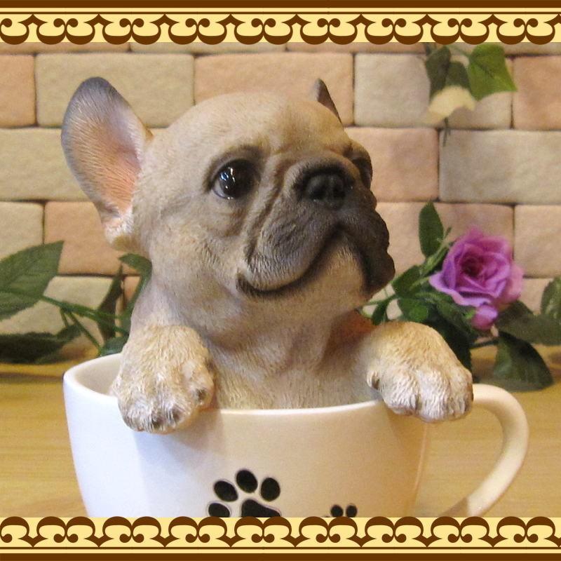 置物 動物 可愛い 犬の置物 フレンチブルドッグ リアル フレブル
