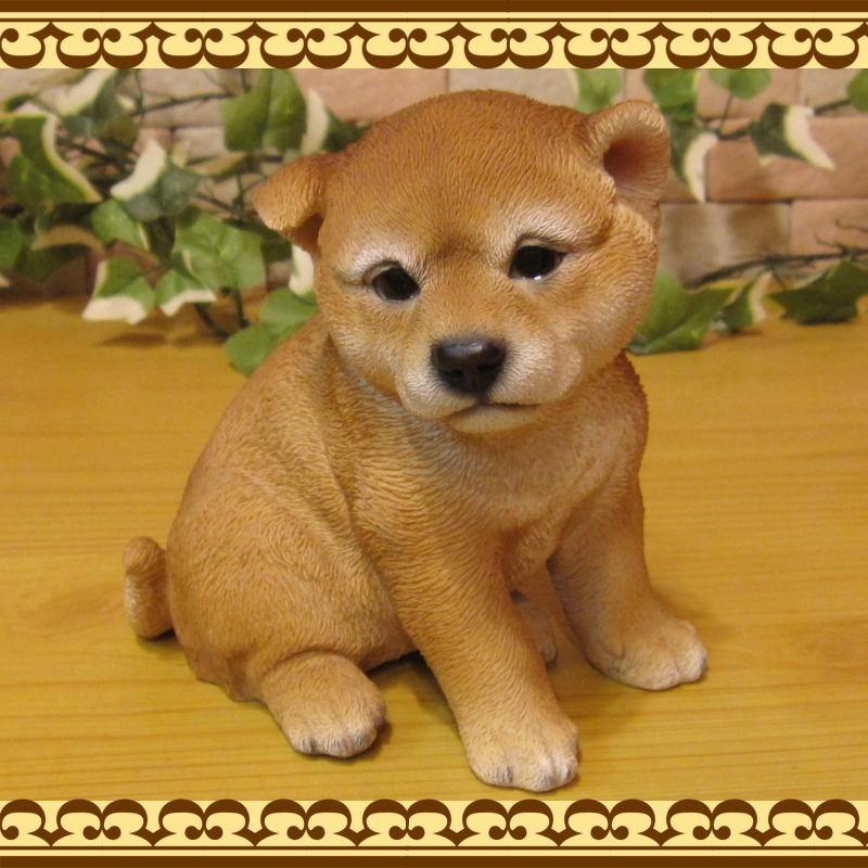 犬の置物 柴犬 秋田犬 リアルな犬の置物 豆しば お座りタイプ ｂ 子いぬのフィギア イヌのオブジェ ガーデニング 玄関先 陶器 雑貨の森 Ki Ra Ra Yahoo 店 通販 Yahoo ショッピング