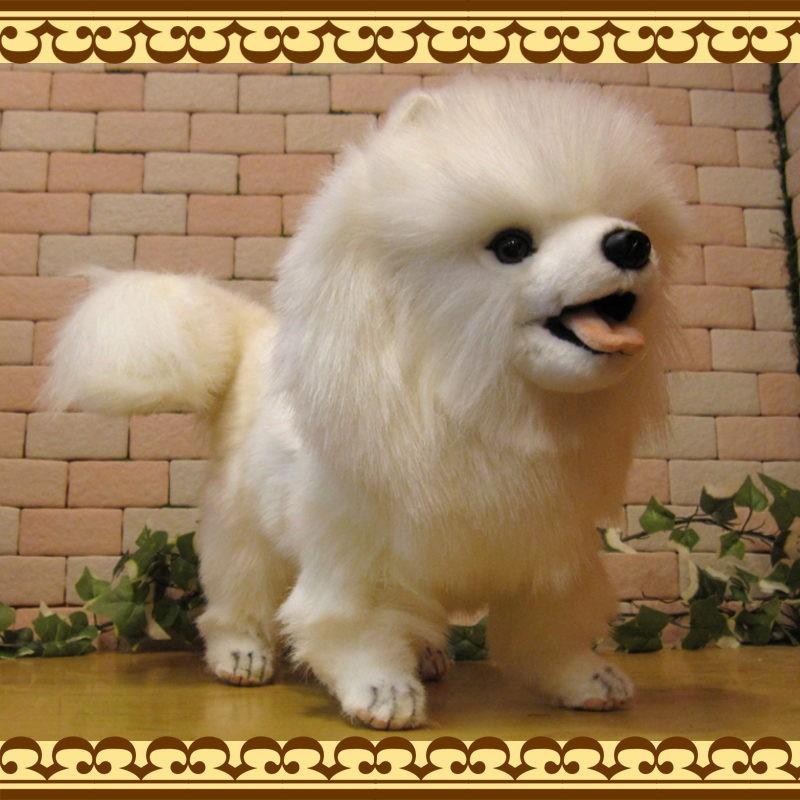置物 動物 可愛い 犬 ぬいぐるみ ポメラニアン ホワイト リアル いぬ イヌ ドッグ アニマル オブジェ 雑貨 モチーフ インテリア もふもふ 雑貨の森 Ki Ra Ra Yahoo 店 通販 Yahoo ショッピング