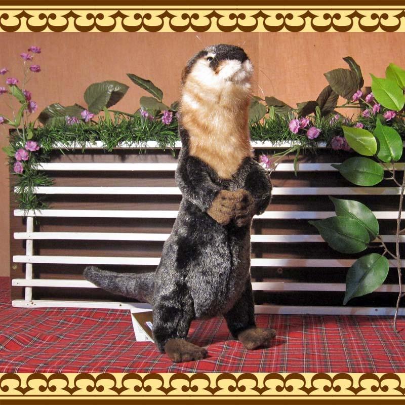 置物 動物 可愛い カワウソ ぬいぐるみ リアル かわうそ Bタイプ