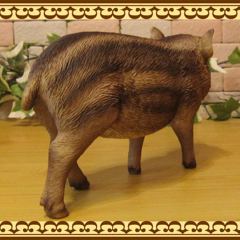 置物 動物 可愛い イノシシの置物 うりぼう スタンド 猪オブジェ レジン製 いのししフィギュア 縁起物 干支 インテリア ガーデニング素材 223 雑貨の森 Ki Ra Ra Yahoo 店 通販 Yahoo ショッピング