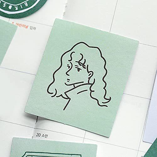 Yovoy 1枚 フレークシール 手帳ステッカー 韓国風 シール 手描き イラスト シンプル おしゃれ かわいい シール スケジュール 手帳 ノー S 2505 ザッカlife 通販 Yahoo ショッピング