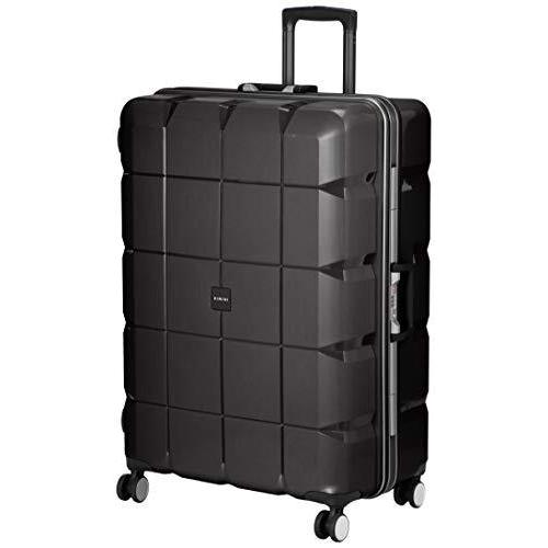 【時間指定不可】 [リミニ] スーツケース ナクシオンFR 90L 6.1kg ブラック カジュアルスーツケース