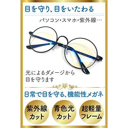 激安 超特価 Freese 丸メガネ 伊達メガネ ブルーライトカット Pcメガネ ラウンド ファッション 伊達眼鏡 メタルフレーム 福岡発のアイウェアブランド Supplystudies Com