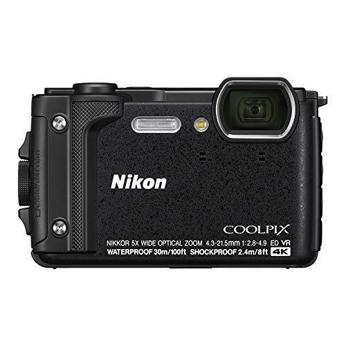 輸入 ザッカLIFENikon デジタルカメラ COOLPIX W300 BK クールピクス