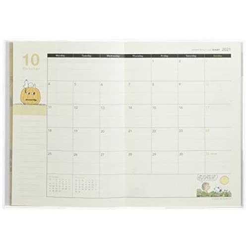 日本ホールマーク スヌーピー 手帳 22年 A5 マンスリー ボウリング 21年 10月始まり 独特な店