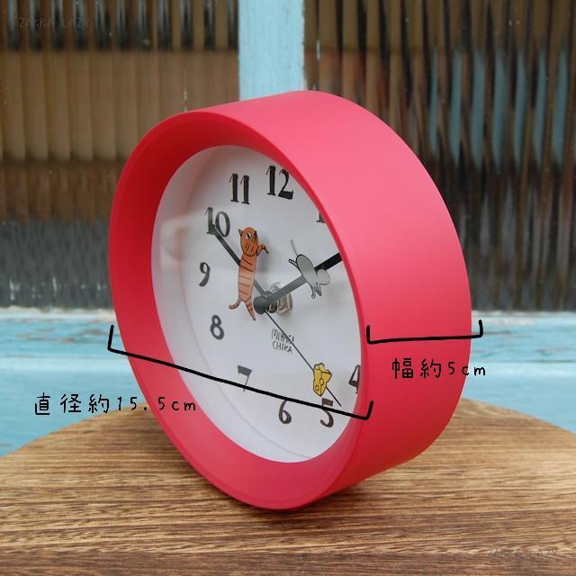 Yamabatosha 2way clock CAT Red エイトミリオンワークス 時計 置時計