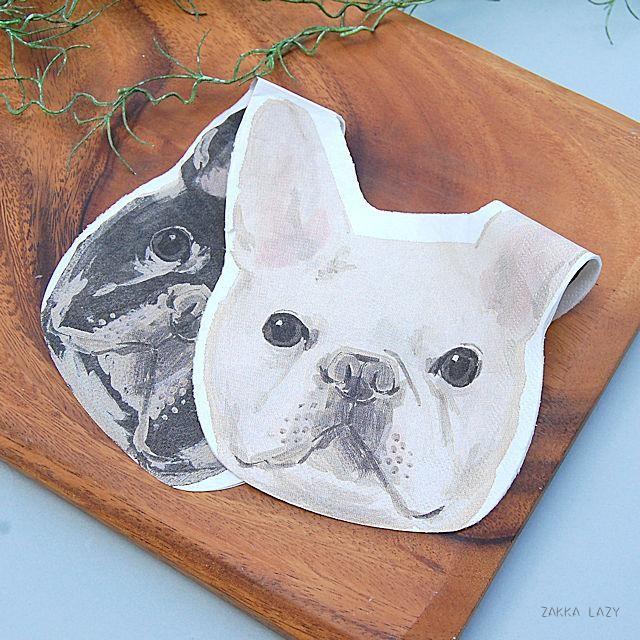 ペーパー ナプキン フレンチブルドッグ Paper Napkin Koike Fumi French Bulldog pcs Uc Qp003 雑貨レイジー 通販 Yahoo ショッピング