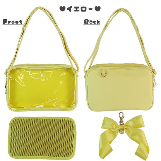 痛バッグ 痛バ ポシェット ポーチ ショルダー チャーム リボン お財布
