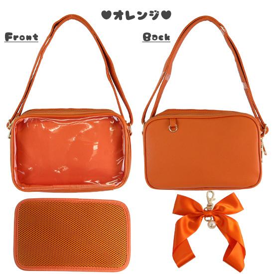 痛バッグ 痛バ ポシェット ポーチ ショルダー チャーム リボン お財布