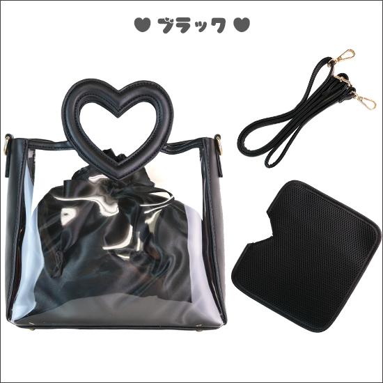 痛バッグ ハート ぬいぐるみ ハンドバッグ ショルダーバッグ