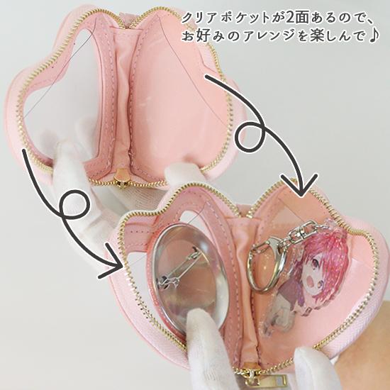 痛バッグ 痛バ ザッカマート zakkamart ハート ポーチ アクリル