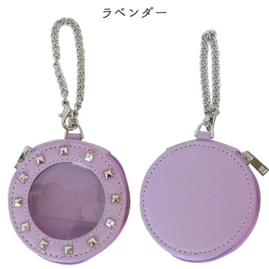 スタッズ ケース ポーチ キーホルダー 缶バッジ アクスタ アクリル