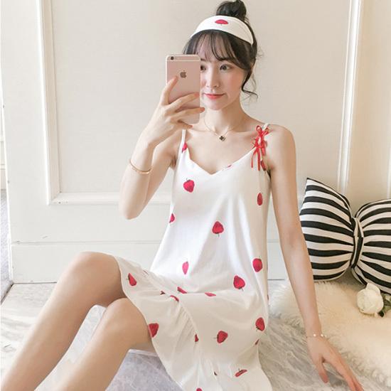 ワンピース　いちご♡ sama イチゴストライプメイドワンピース 小物なしBセット ops071 予約