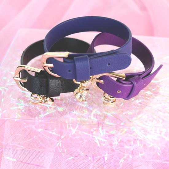 イニシャル　レザーブレスレット 91bc752079ad15497b0daff9c8d380