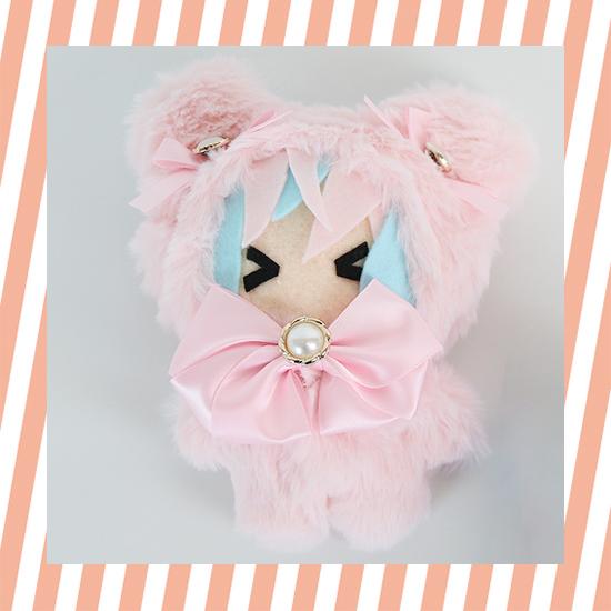 くまみみ ぬいふく ぬい服 お着替え ファー ミニサイズ【くまみみ