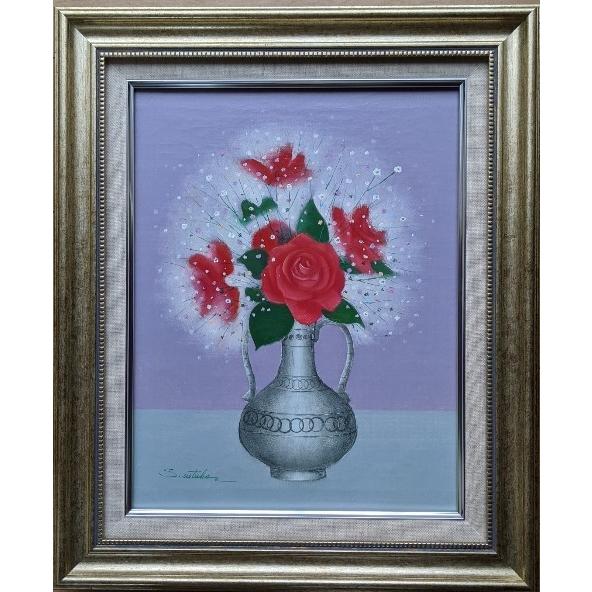 絵画 油絵 F6サイズ(6号) 千賀節子 薔薇 : ざっか菜の花ヤフー 絵画 油絵 F6サイズ(6号) 千賀節子 薔薇 : ざっか菜の花ヤフー