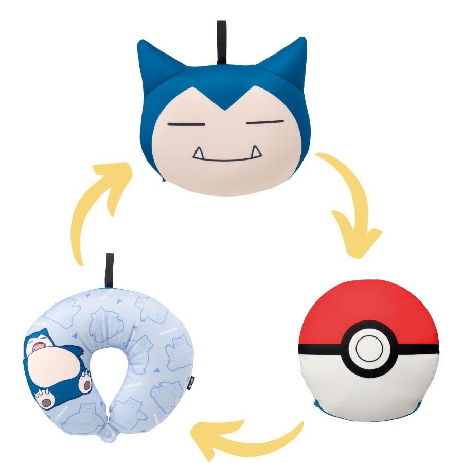 ポケモンセンター　ネックピロー　トラベル Pokemon ポケモンセンター オリジナル ネックピロー みがわり
