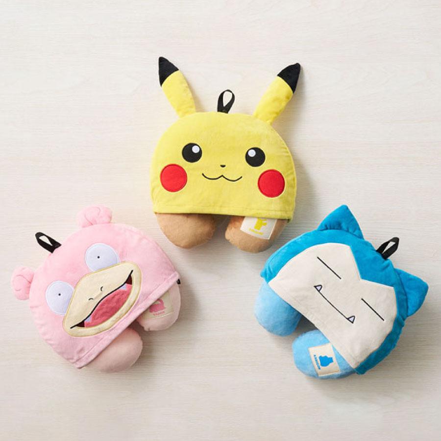 Pokemon（ポケモン） ポケモン_フード付ネックピロー ピカチュウ