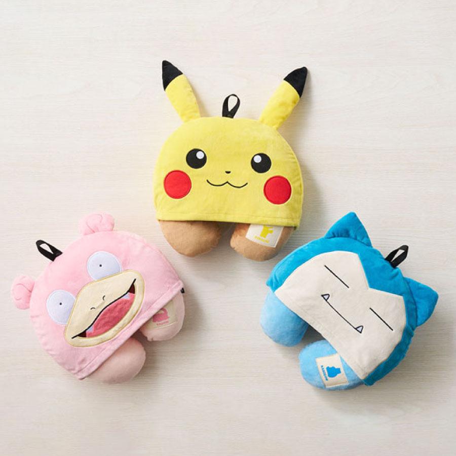 Pokemon ポケモン_フード付ネックピロー カビゴン Pokemon ポケモン_フード付ネックピロー カビゴン