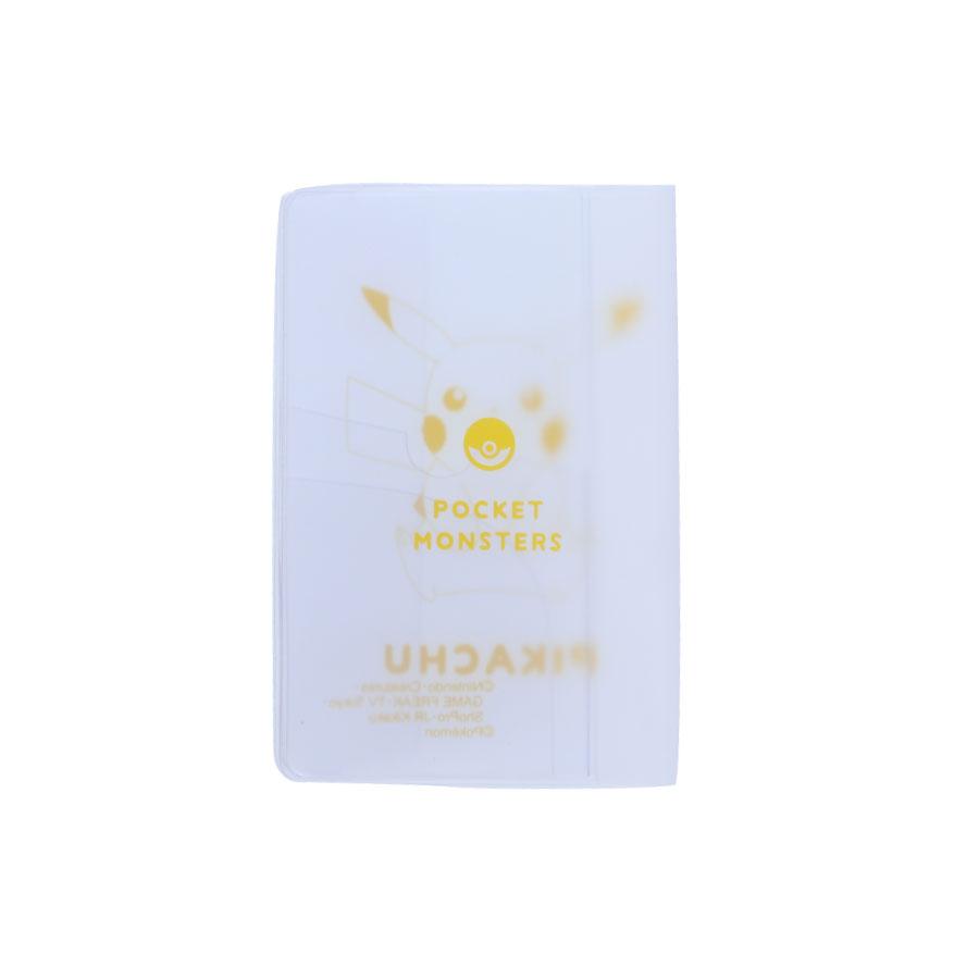 Pokemon ポケモン パスポートカバー おすわりピカチュウ クリア