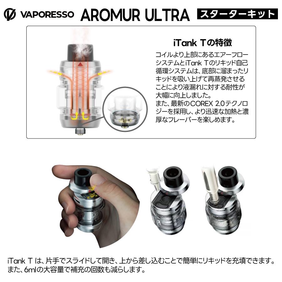 Vaporesso VAPORESSO ARMOUR ULTRA KIT |ベパレッソ アーマーウルトラ 