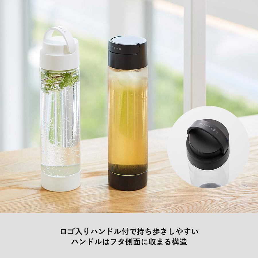 MOTTERU（トレードワークス） 水筒 550ml クリアボトル ウォーター