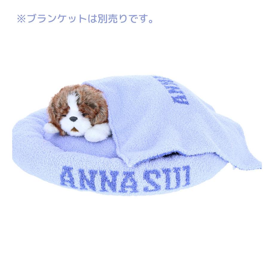 レア　ANNA SUiマット＆クッション ANNA SUI（アナスイ） _さらふわニットベッドラウンド |ペットベッド