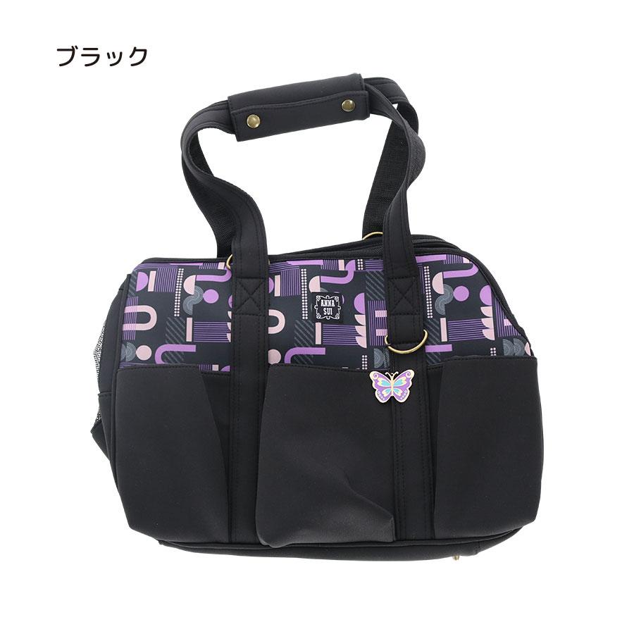 ANNA SUI キャリーバック ANNA SUI ペットキャリー SUI/ネオプレーンキャリートート