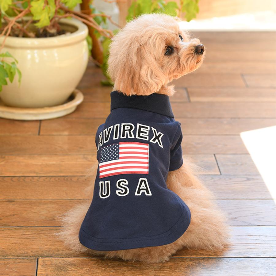 AVIREX 犬 服 犬服 ペット服 ドッグウェア 犬の服 Tシャツ | U.S
