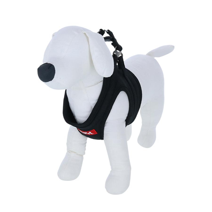 X-girl ハーネス 犬 胴輪 犬具 小型犬 | ボックスロゴ Mサイズ