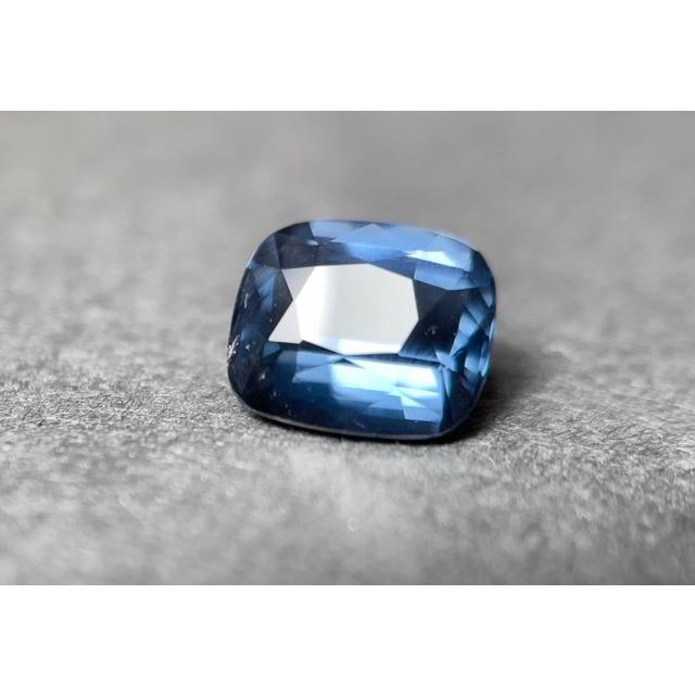 スリランカ産天然ブルースピネルルース スピネル ルース ティールブルー スピネル 1.43 カラット ペアカット