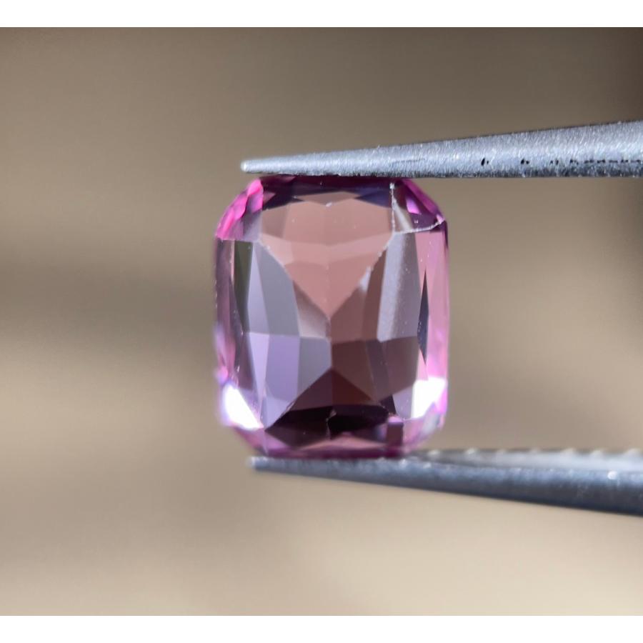 スピネル スピネルルース パープルピンクスピネル 1.10カラット シザー